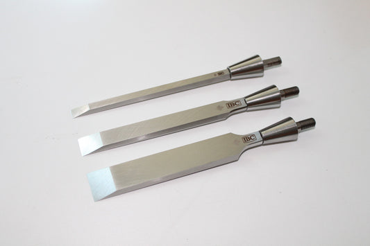 17 Degree IBC Bench Chisel Set - Blades + Ferrules Only