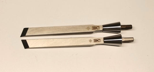 1/2 Inch IBC Premium Skew Chisel LR Set - Blade + Ferrule Only