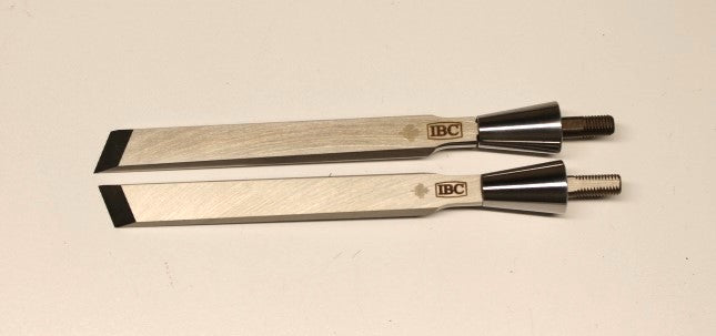 IBC 1/2 inch skew chisel pair blade and ferrule