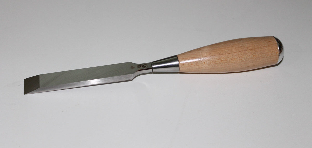 IBC 3/4 inch 17 degree bench chisel maple handle