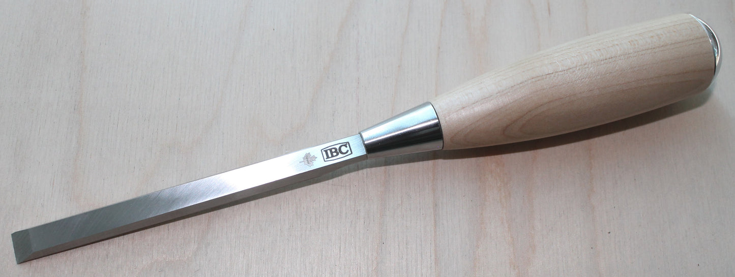 3/8 Inch IBC Premium Bench Chisel - Maple Handle