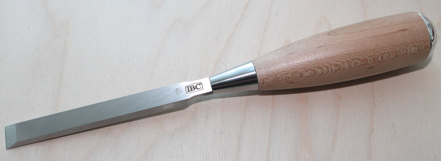 1/2 Inch IBC Premium Bench Chisel - Maple Handle