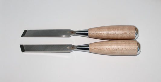 5/8 Inch IBC Premium Skew Chisel LR Set - Maple Handle