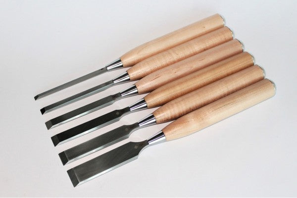 IBC Premium Paring Chisel Set - Maple Handles