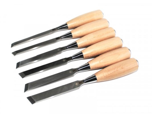 IBC Premium Skew Chisel Set of 3 L+R - Maple Handles