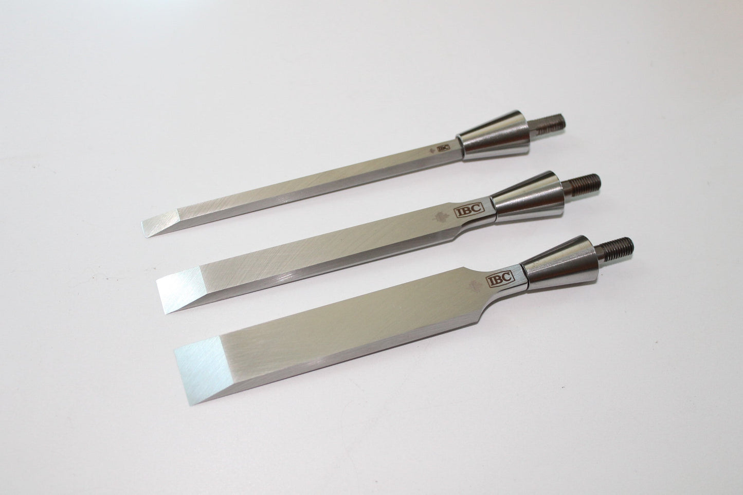 IBC 17 degree bench chisel set blades and ferrules only