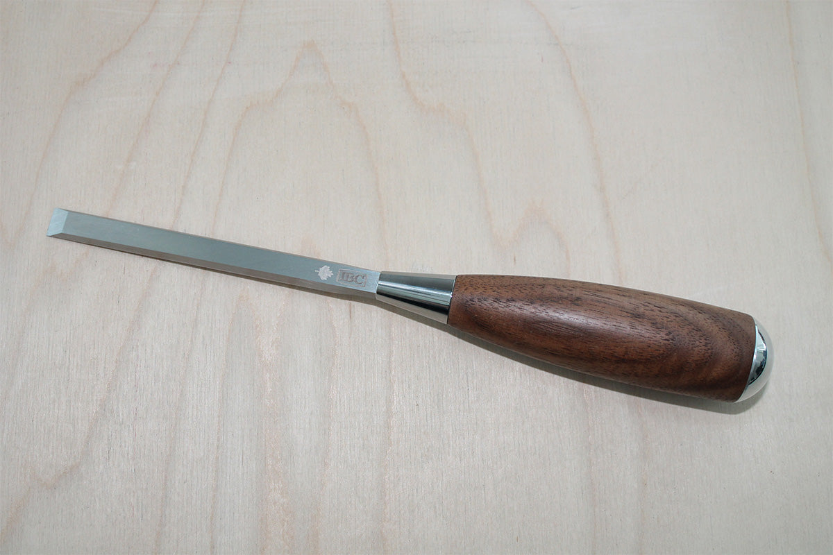 3/8 Inch Bench Chisel - Walnut Handle